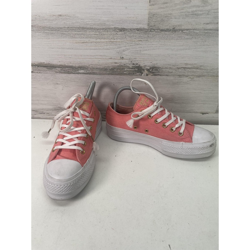 Converse‎ Chuck Taylor All Star 2 Shoes Womens Size 6.5 Pink Canvas Sneakers - Picture 1 of 7
